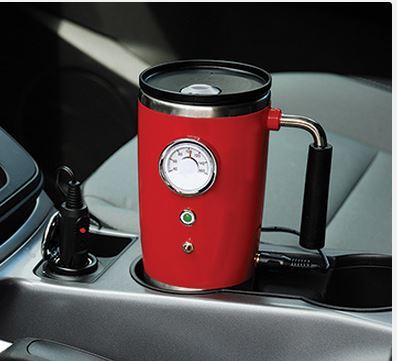 Retro Heated Travel Mug