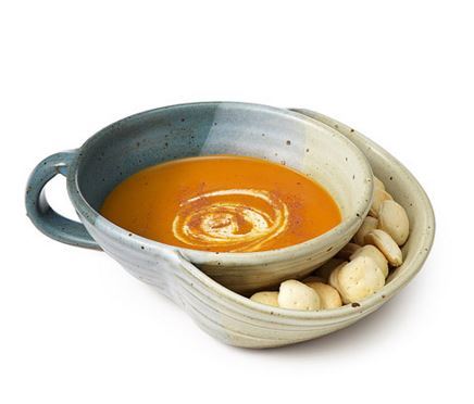 Soup and Crackers Bowl ($25) Soup and Crackers Bowl