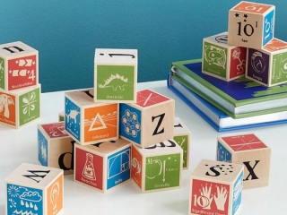 Super Nerdy ABC Blocks ($50) Super Nerdy ABC Blocks