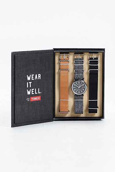 Timex Tweed Strap Weekend Watch Box Set