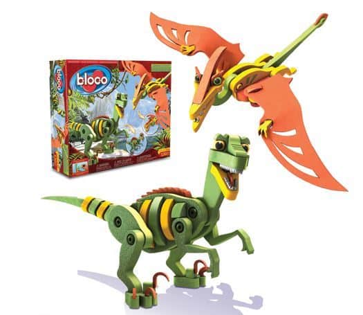 Velociraptor & Pterosaur Building Set