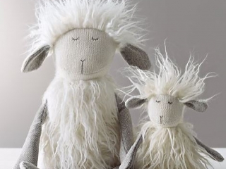 Wooly Plush Lamb