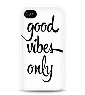 Good Vibes Only Phone Case from AFTERIMAGES