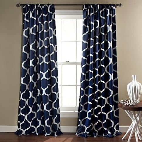 Geo Blackout Window Curtains from Lush Decor