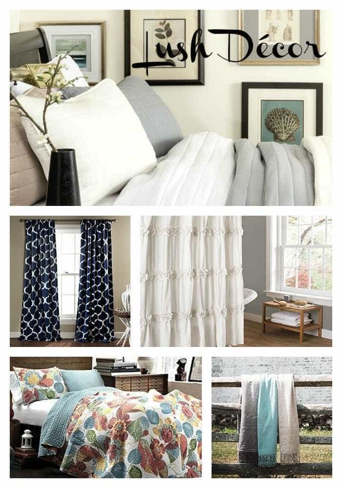 Affordable Home Decor at Lush Decor | #BedAndBath, #Bedding, #Curtains, #HomeDecor