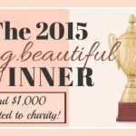The Mindful Shopper is the Winner of The 2015 Blogelina Blog Beautiful Award!