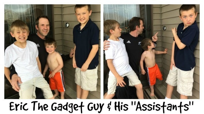Eric The Gadget Guy and His Three Assistants