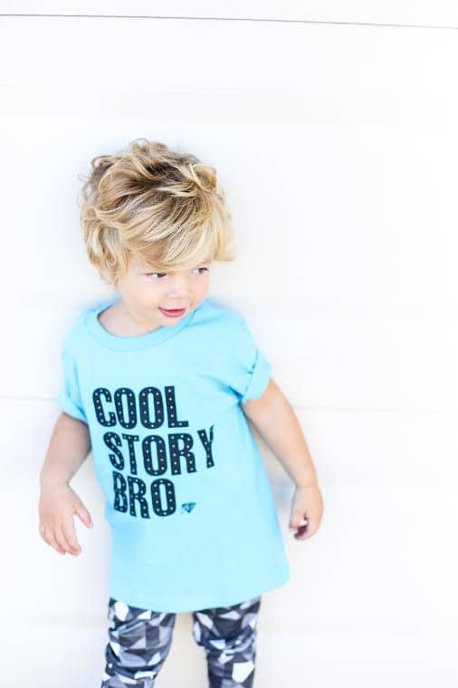 Cool Story Bro Tee | Clothing For Kids That Gives Back To Charity