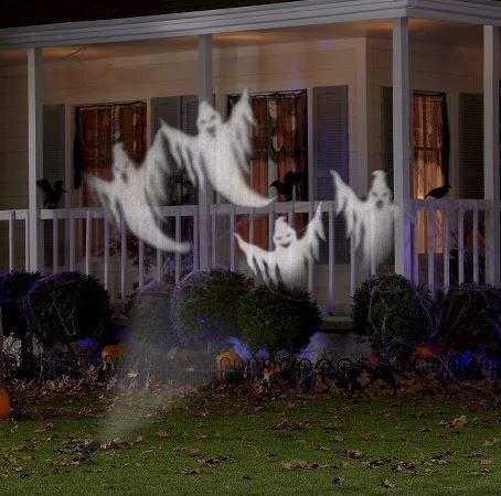 Halloween Chasing Ghosts Projector Light