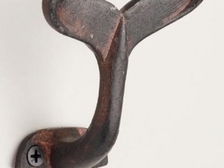 Cast Iron Whale Tail Hook