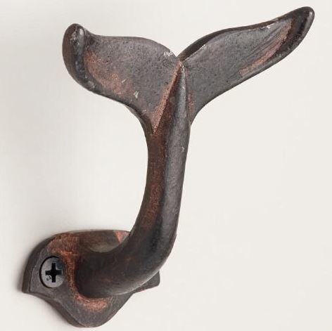 Cast Iron Whale Tail Hook