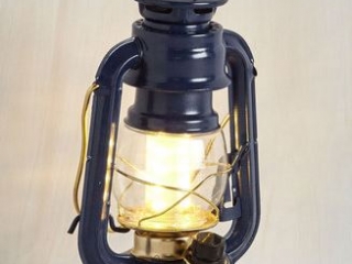 Dark Blue LED Lantern