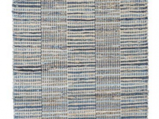 Denim and Jute Rug