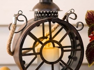 Glass and Iron Lantern