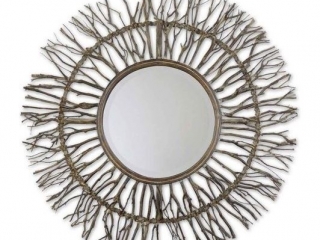 Josiah Natural Wood Mirror
