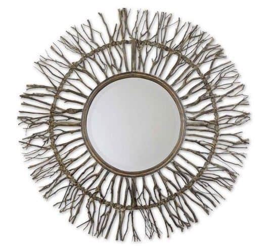 Josiah Natural Wood Mirror