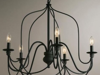 Rustic Wire Chandelier