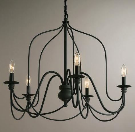 Rustic Wire Chandelier